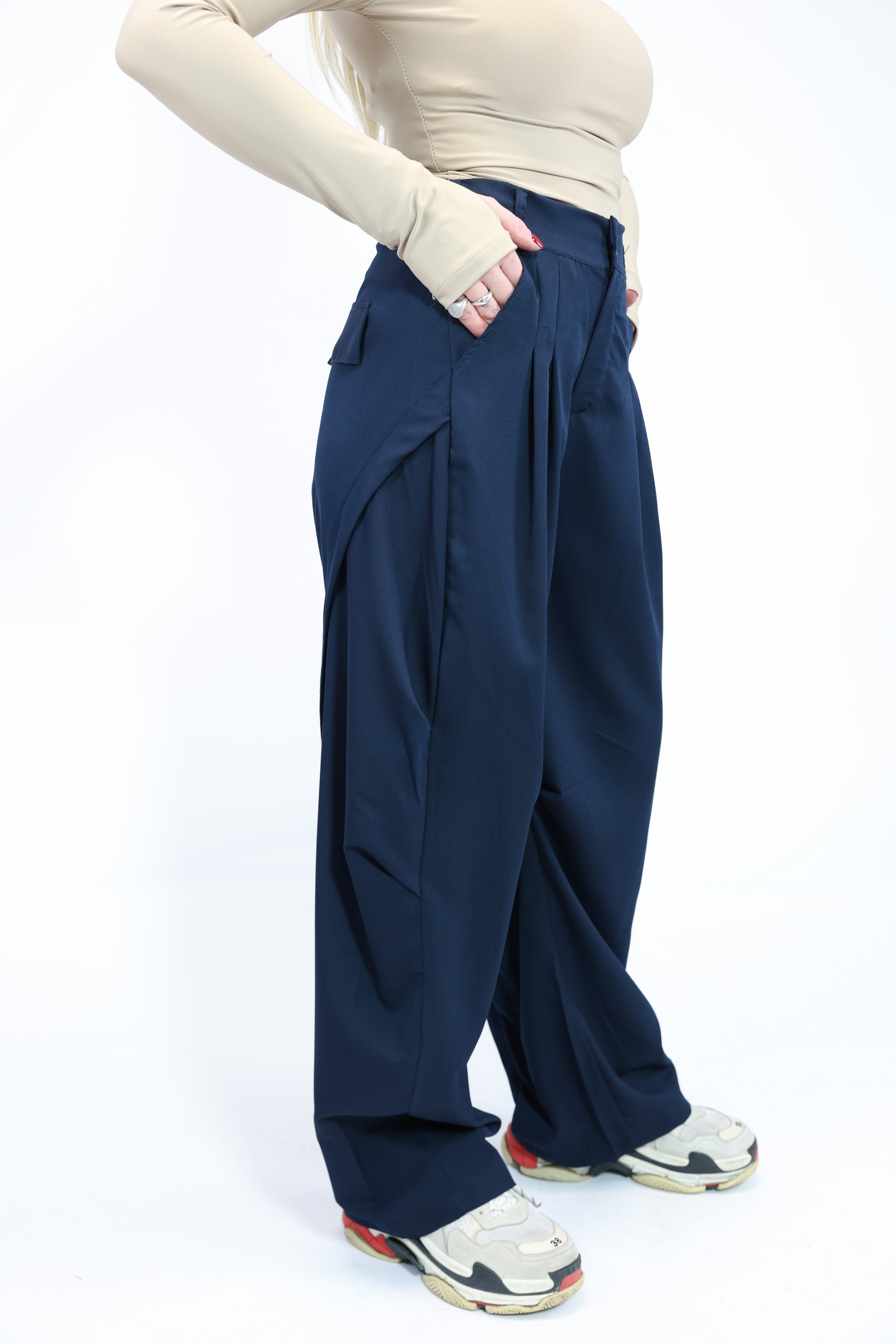 PANTALONE GAMBA LARGA